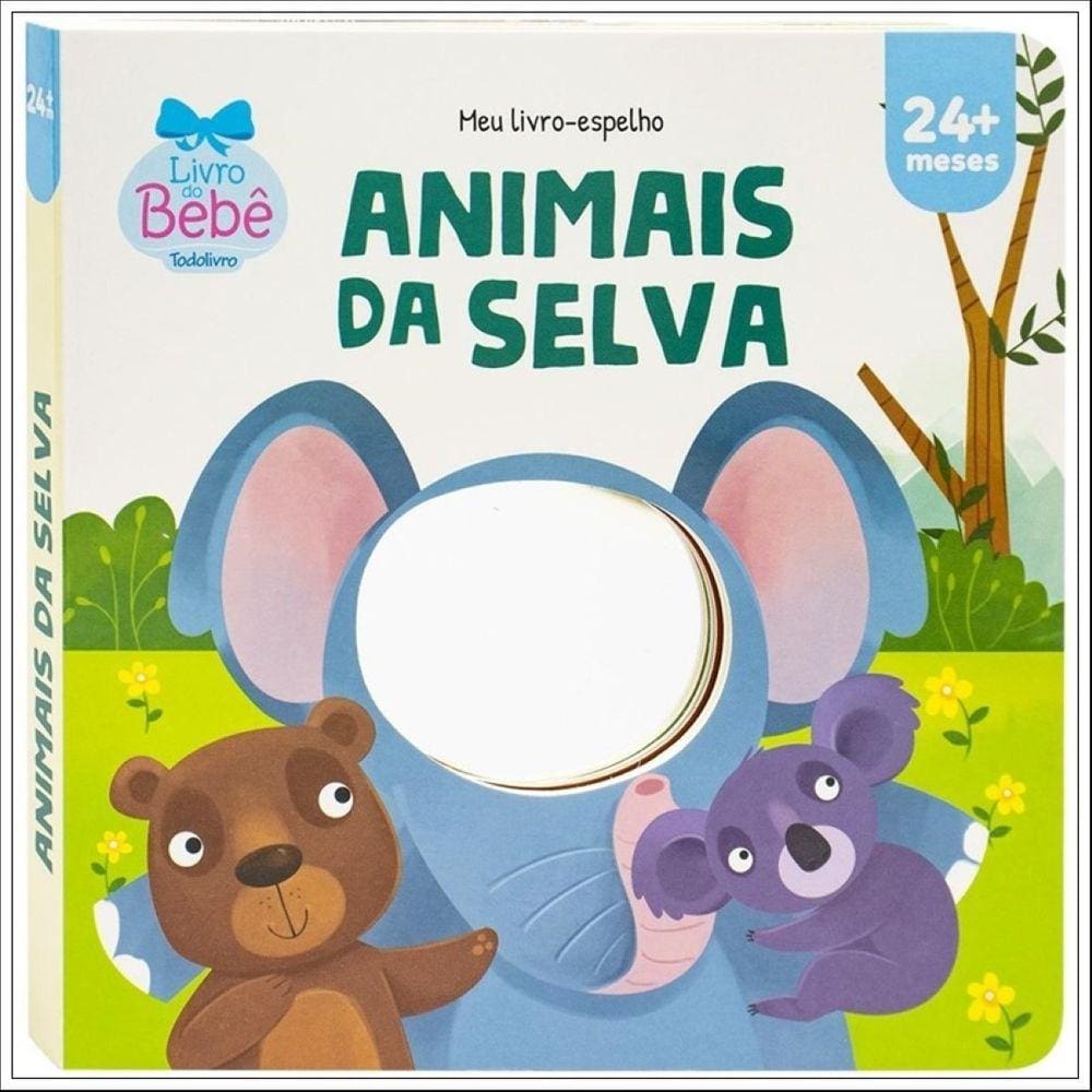 Meu livro-espelho: animais da selva