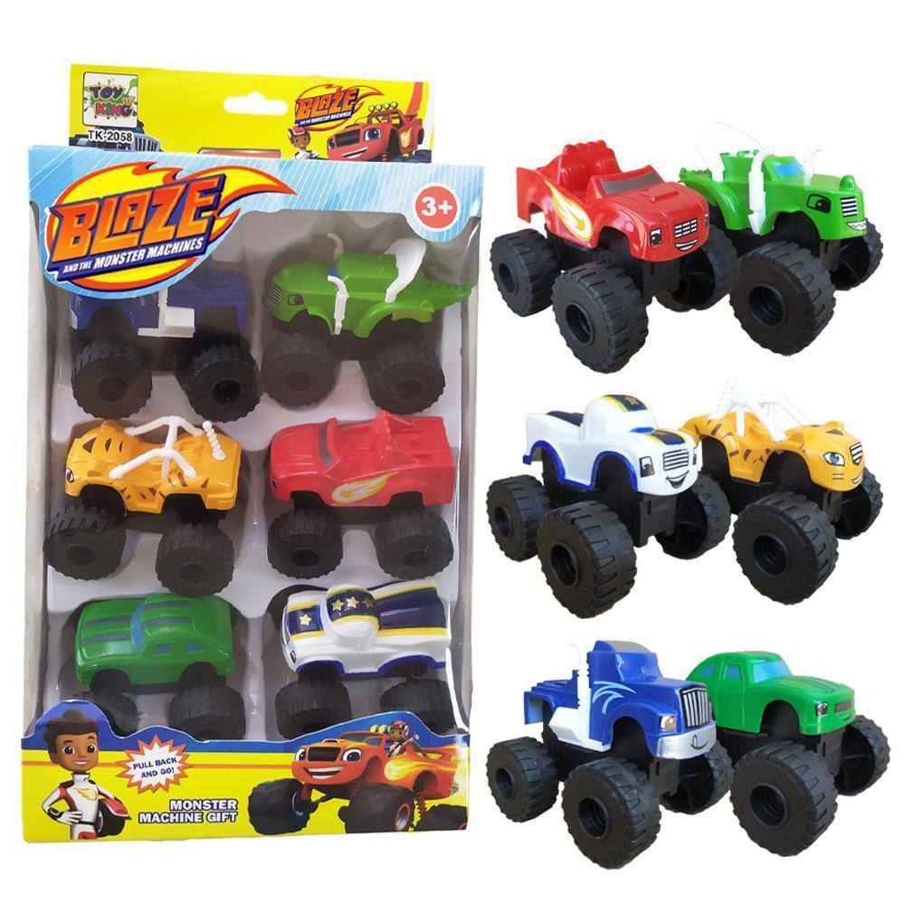 Pratos Blaze Monster Machines Quadrados 8un - MASCARILHA