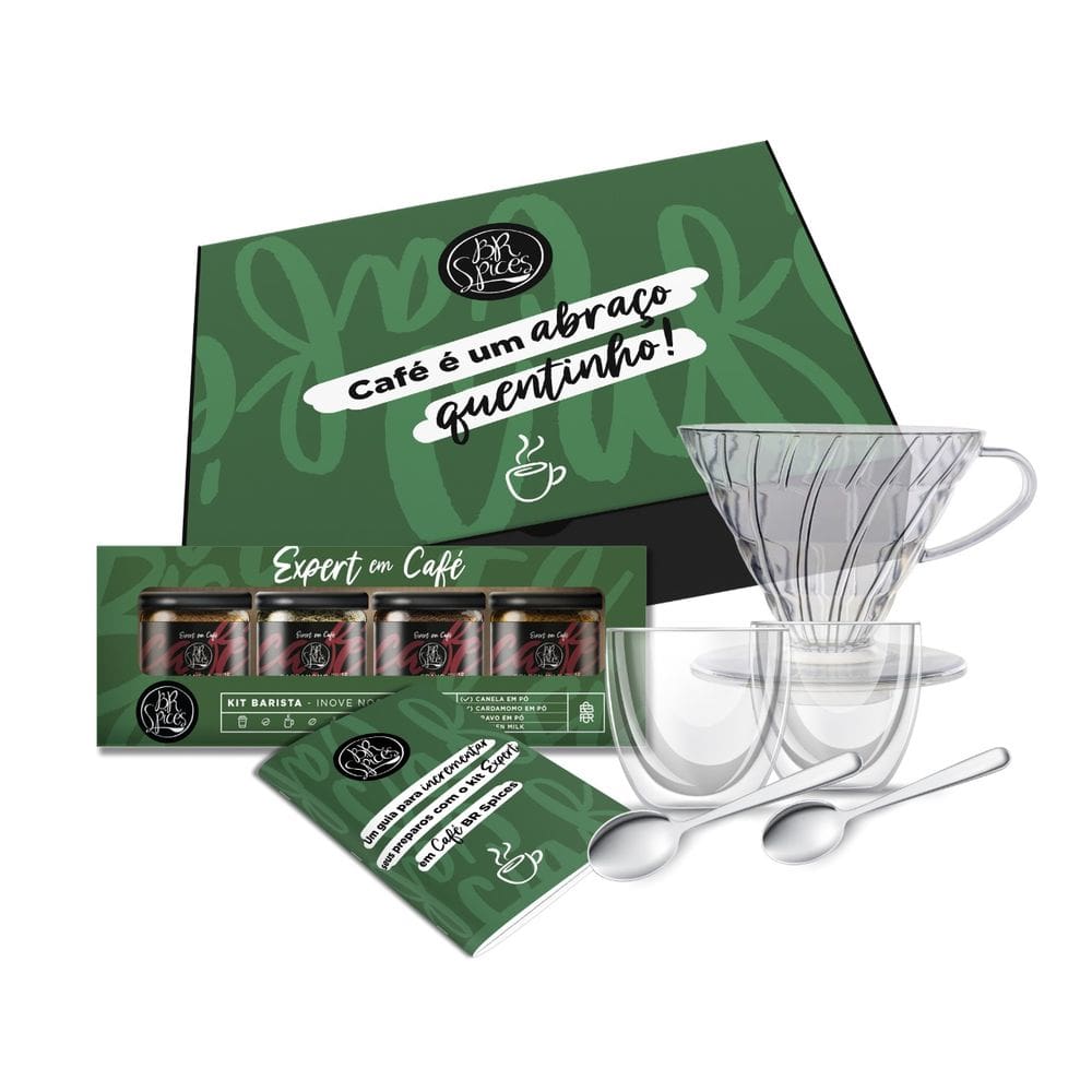 Kit Barista Especial para Presentear BR Spices