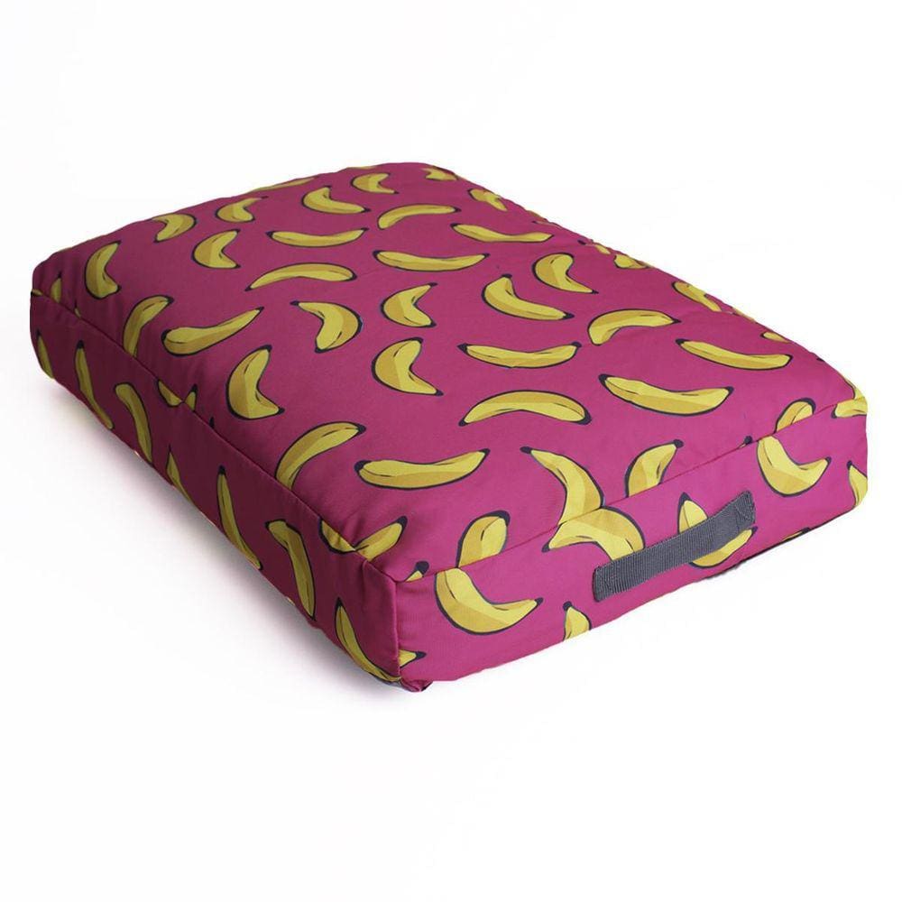 Cama Futon Pet Médio Zíper Lavável - Marrom/Caramelo