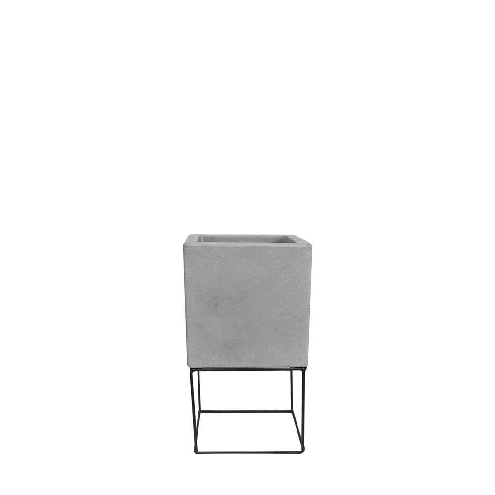 Suporte De Ferro Quadrado 20 X 15 Cm - Sem O Vaso