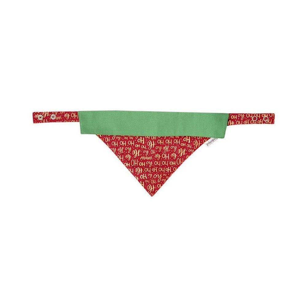 Bandana de Natal para Cães - Vermelha Dupla Face