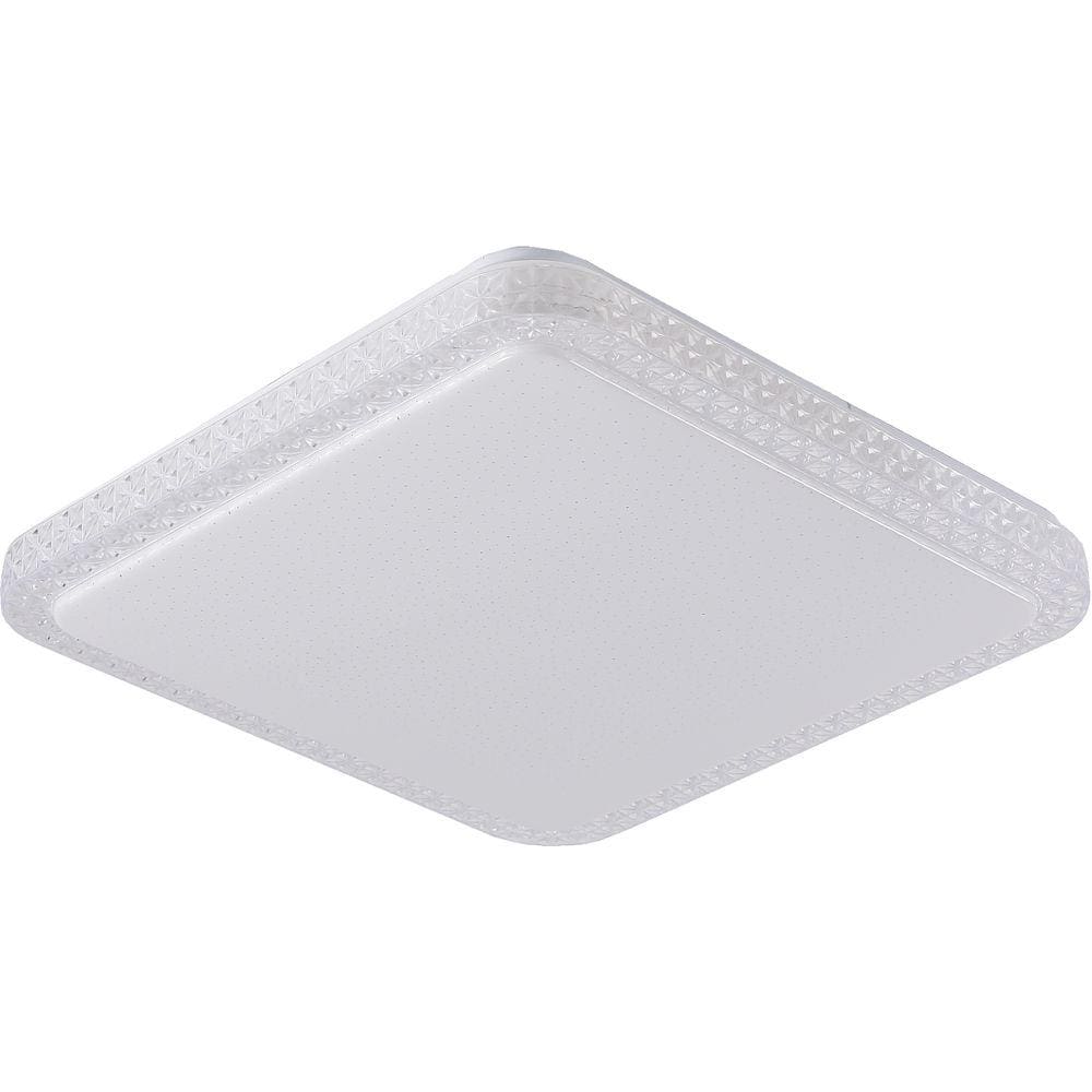 Plafon Led Quadrado 36W 3000K Joy 44X44cm Branco