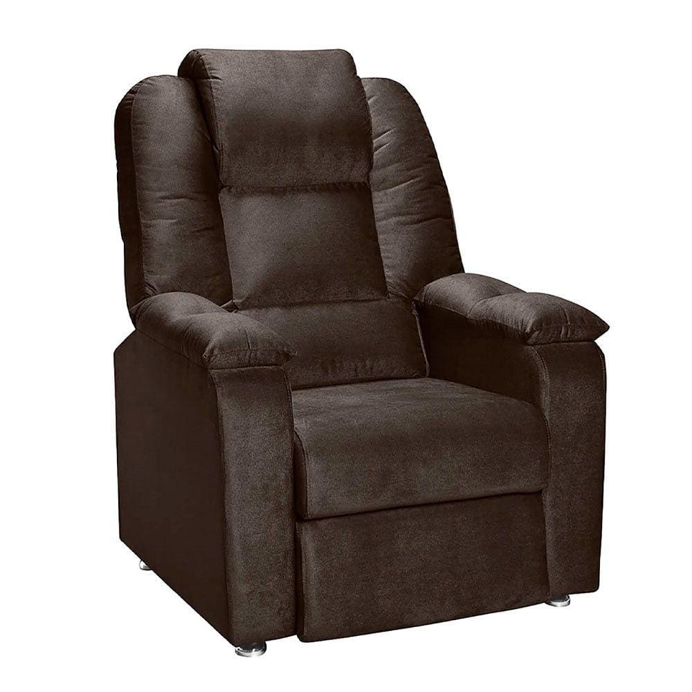 Poltrona Reclinável Do Papai Egito Turkay Chocolate - Speciale Home