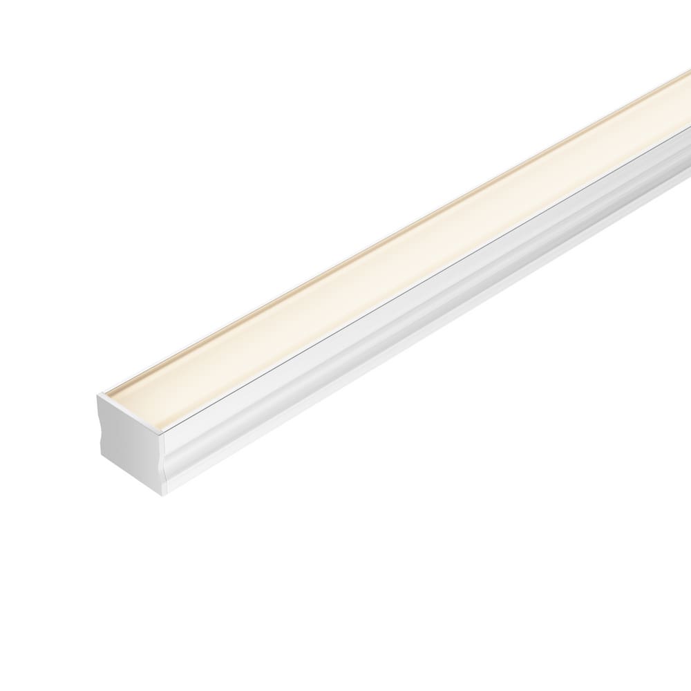 Perfil Aluminio Reto Embutir 23X10mm 1M Branco Ip40 Ledvance