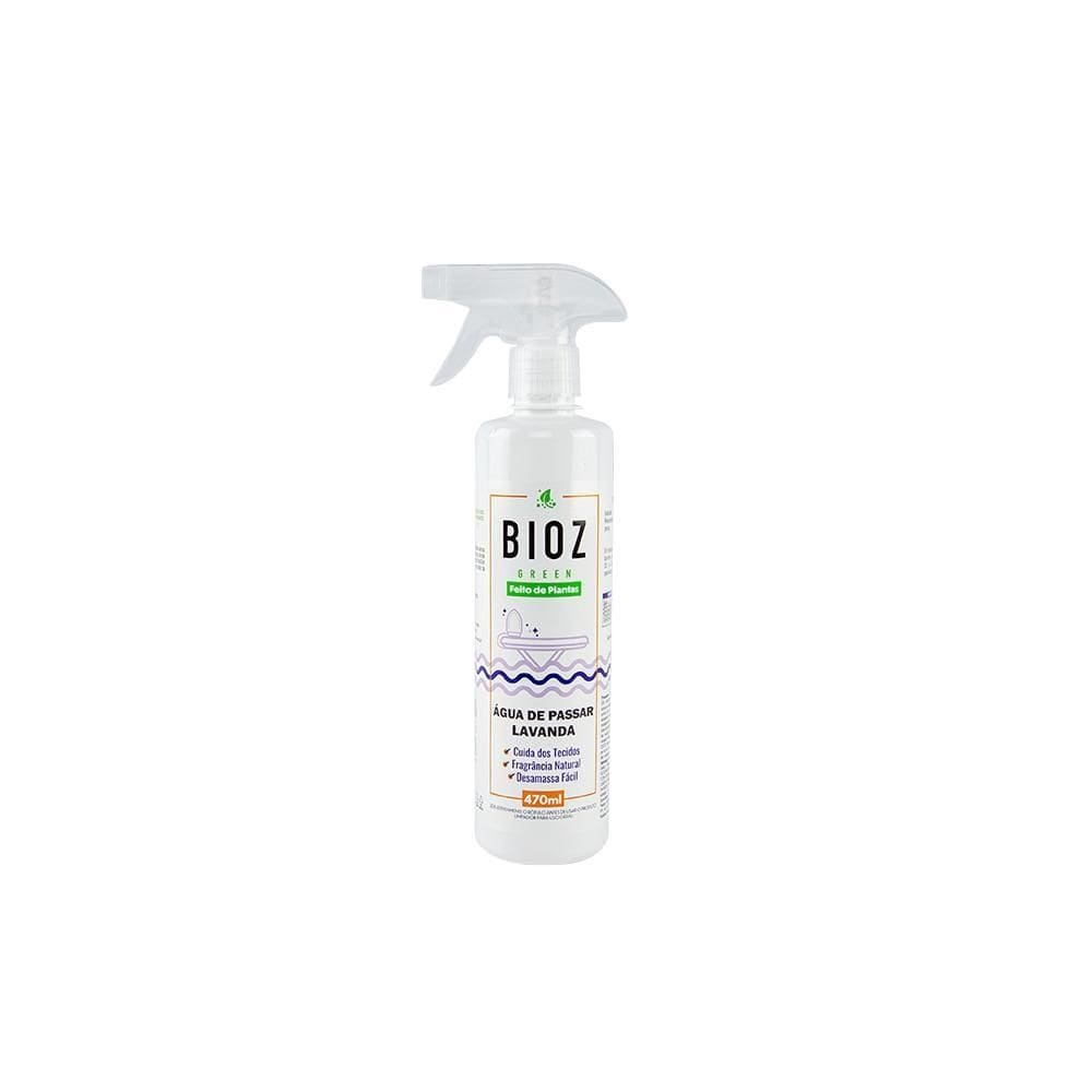 Água De Passar Roupa Biodegradável Lavanda Bioz Green 470Ml
