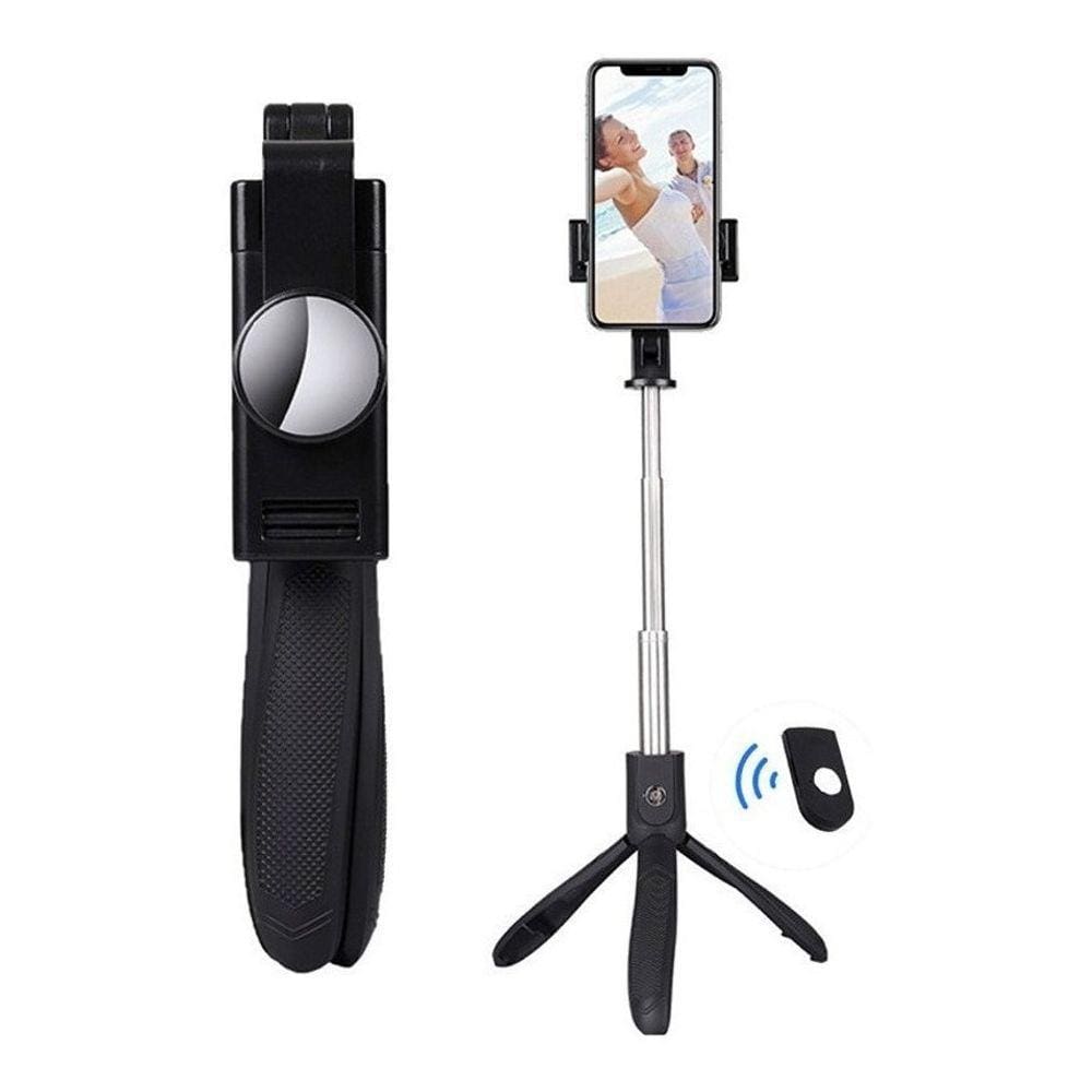 Bastão Pau Selfie Bluetooth Tripe Suporte Para Celular K6