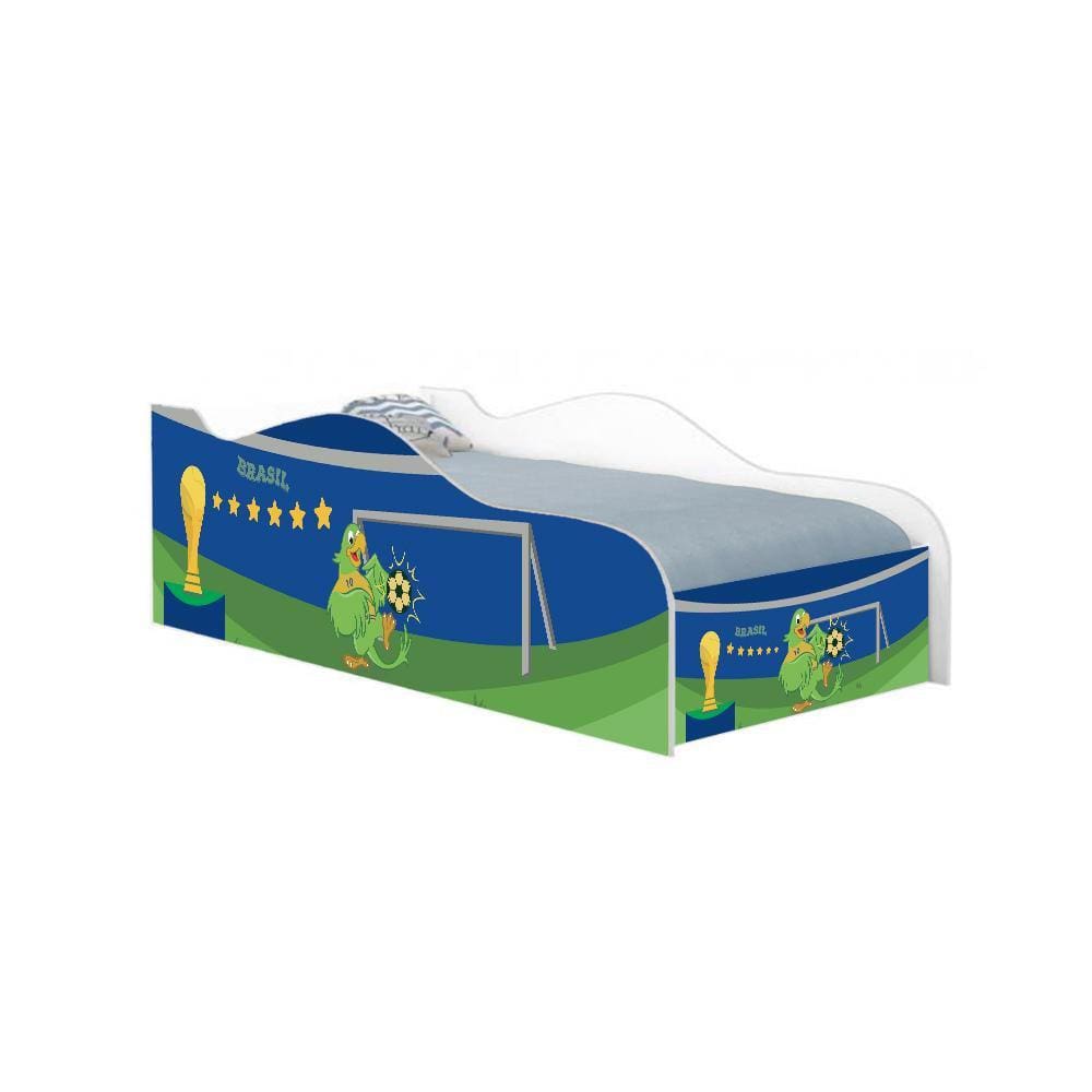 Cama Like Canarinho Solteiro
