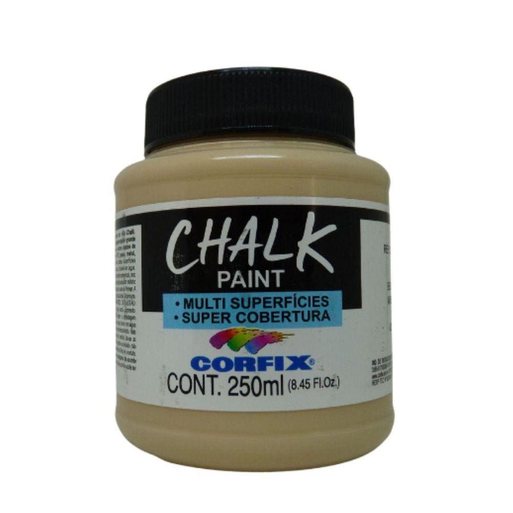 Tinta Chalck Paint Corfix 423 Bege Areia 250Ml
