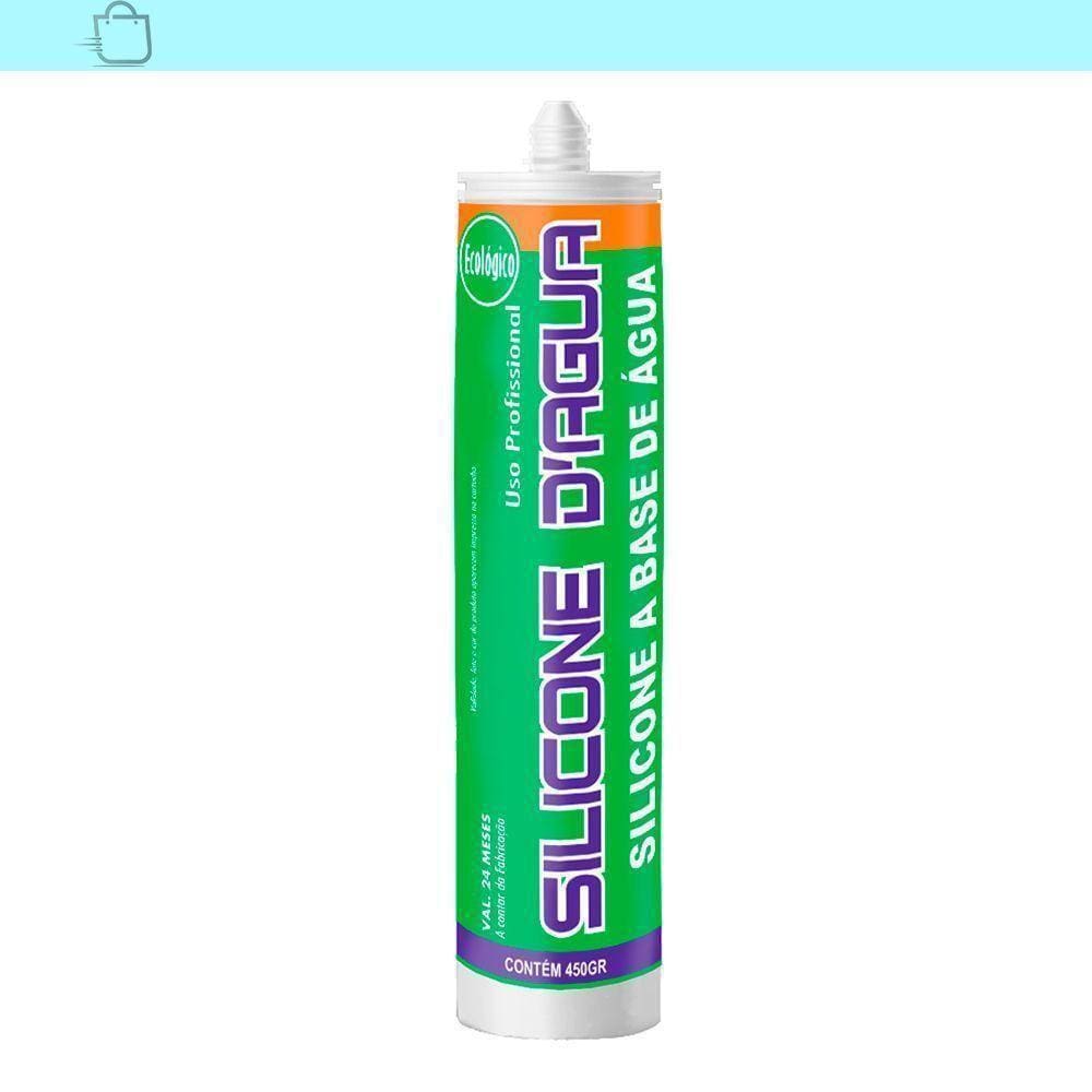 Silicone Acrilico Dagua Para Rodapés E Acabamentos Bege