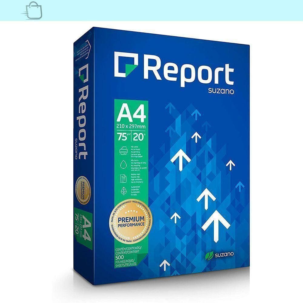 Report Premium 75G E 90G Papel Para Trabalhos Escolares