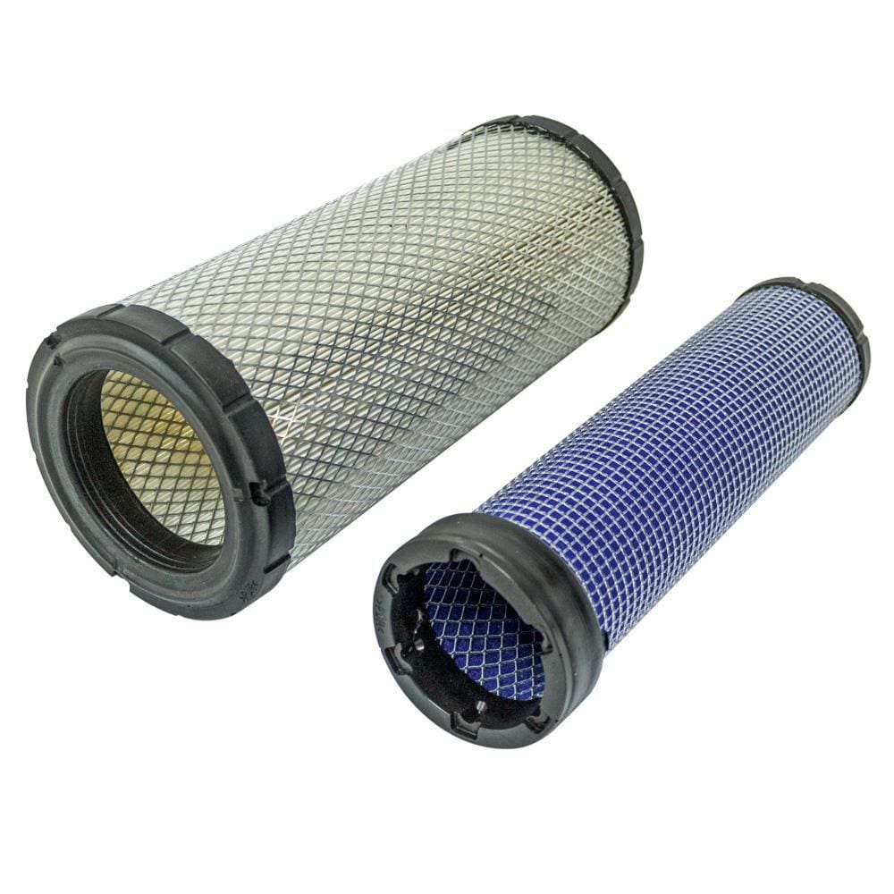 Kit Filtro de Ar Motor Primário e Secundário Bob Cat Mini Pá Carregadeira 337 751 Case Trator C50 C50X C60 C60X - Wega