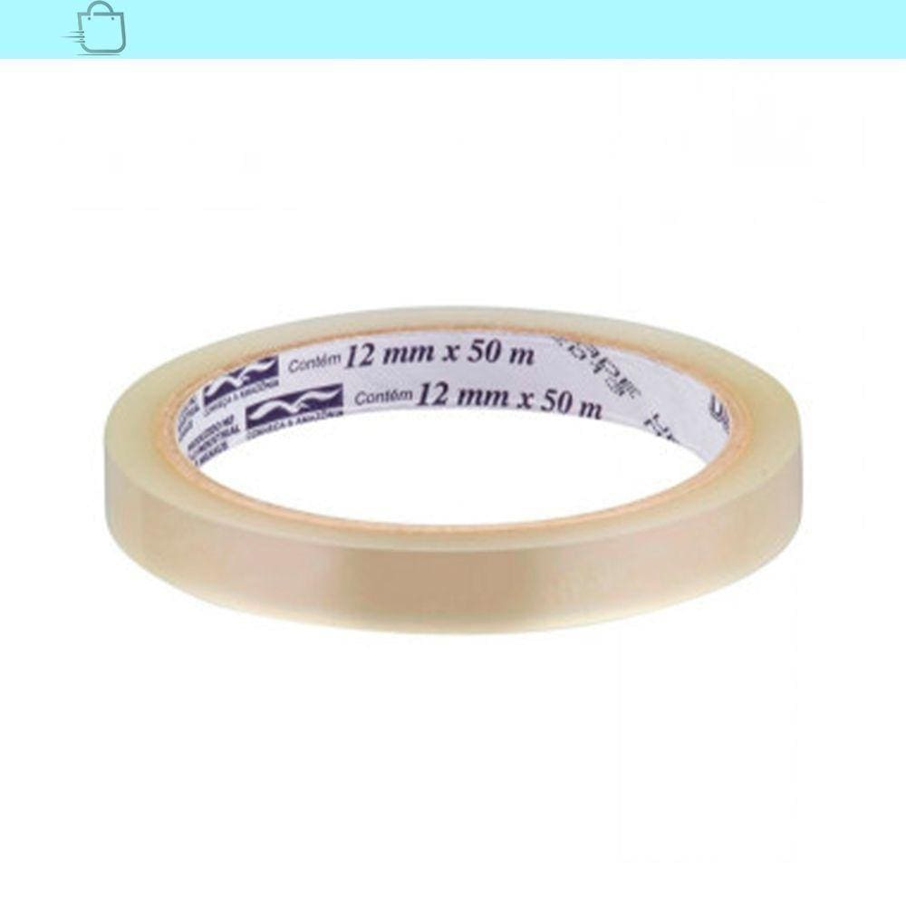 Fita Adesiva Transparente Durex 12 Mm X 50 M