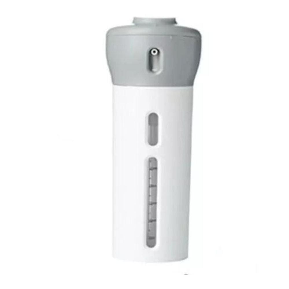 Kit 2 Dispenser Portátil De Viagem Para Shampoo Creme