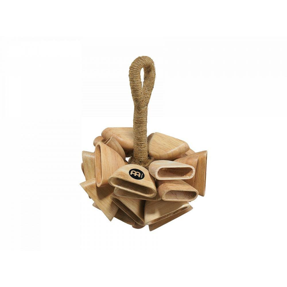 Instrumento de percussao de mao com som de cachoeira Meinl Percussion Wood Waterfall, Natural