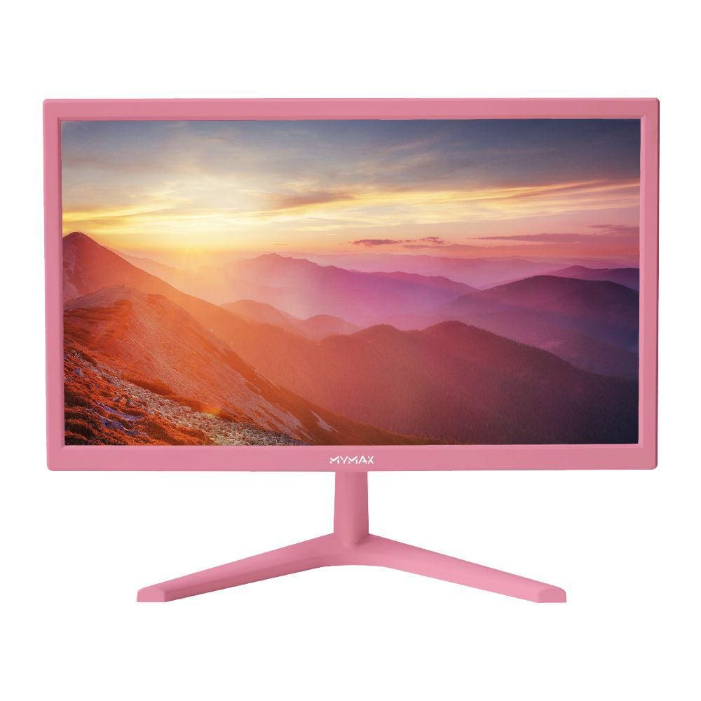 Monitor 21,5` Full HD, HDMI, VGA 100/240V Rosa MYMAX