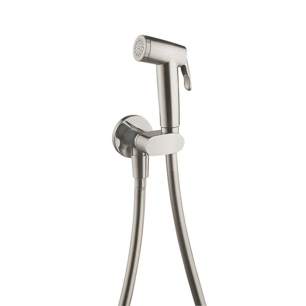 Ducha Higiênica Flexível 1,20M Lorenloft Nickel Lorenzetti
