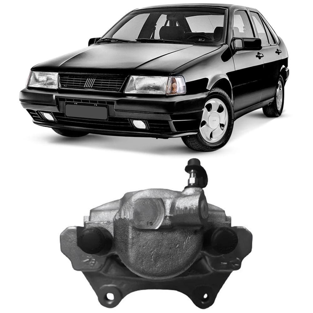 Pinça Cavalete Freio Fiat Tempra 92 a 94 Dianteiro LD ATE