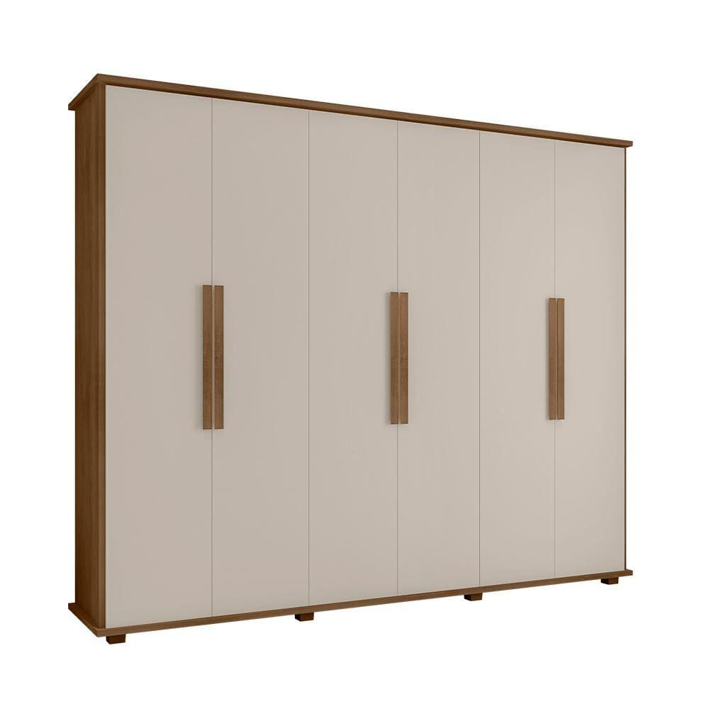 Guarda-Roupa com 4 Gavetas Bolzano Cinamomo Off White
