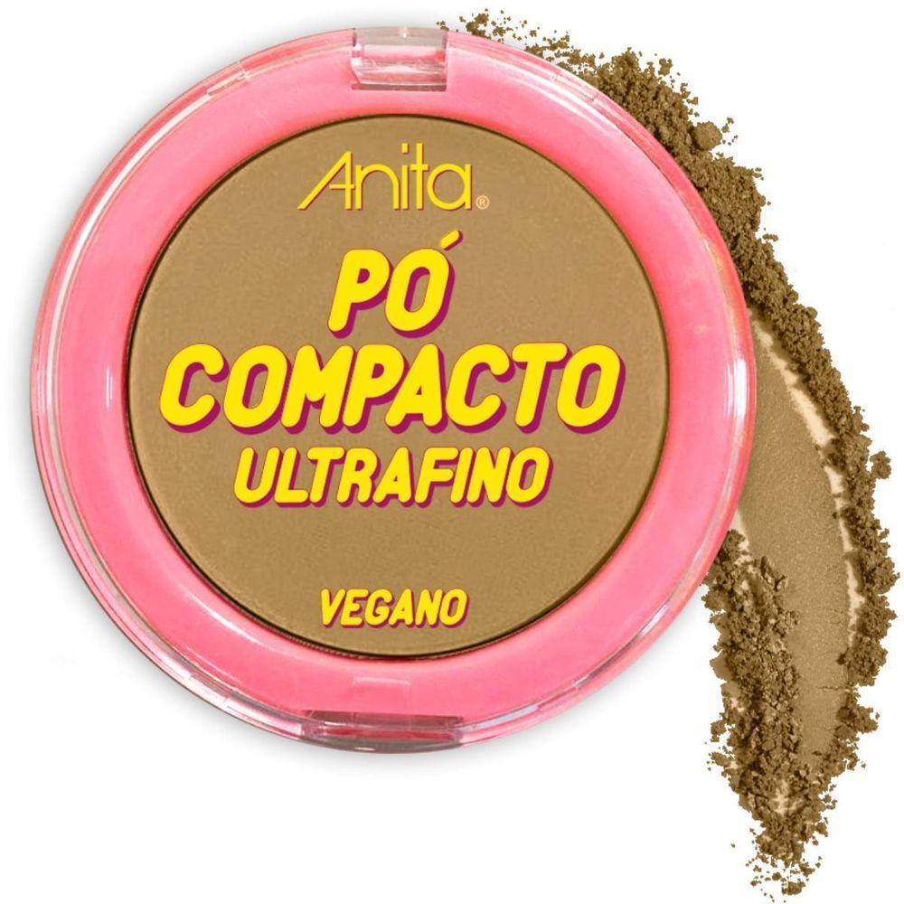 Pó Compacto Ultrafino Vegano Anita A8
