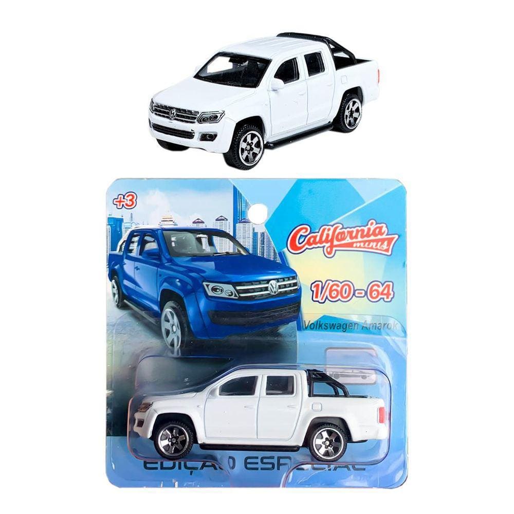 Miniatura Volkswagen Amarok California Minis 1/64  7,5 Cm