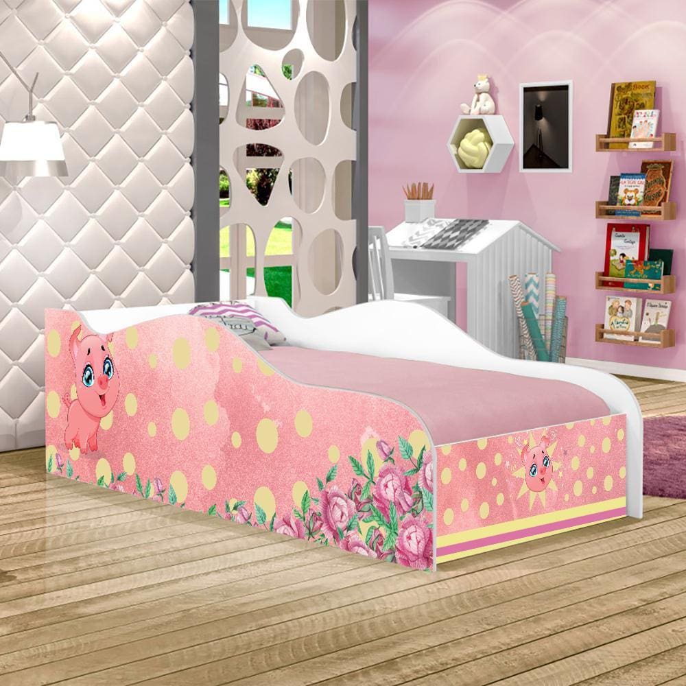 Cama Like Pequeno Pig Solteiro