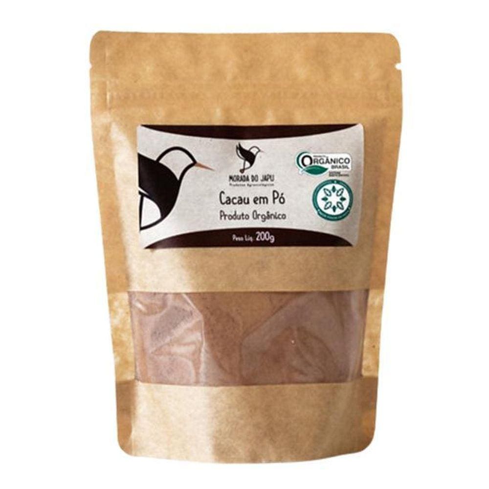 Cacau Em Pó Orgânico Morada Do Japu 200G