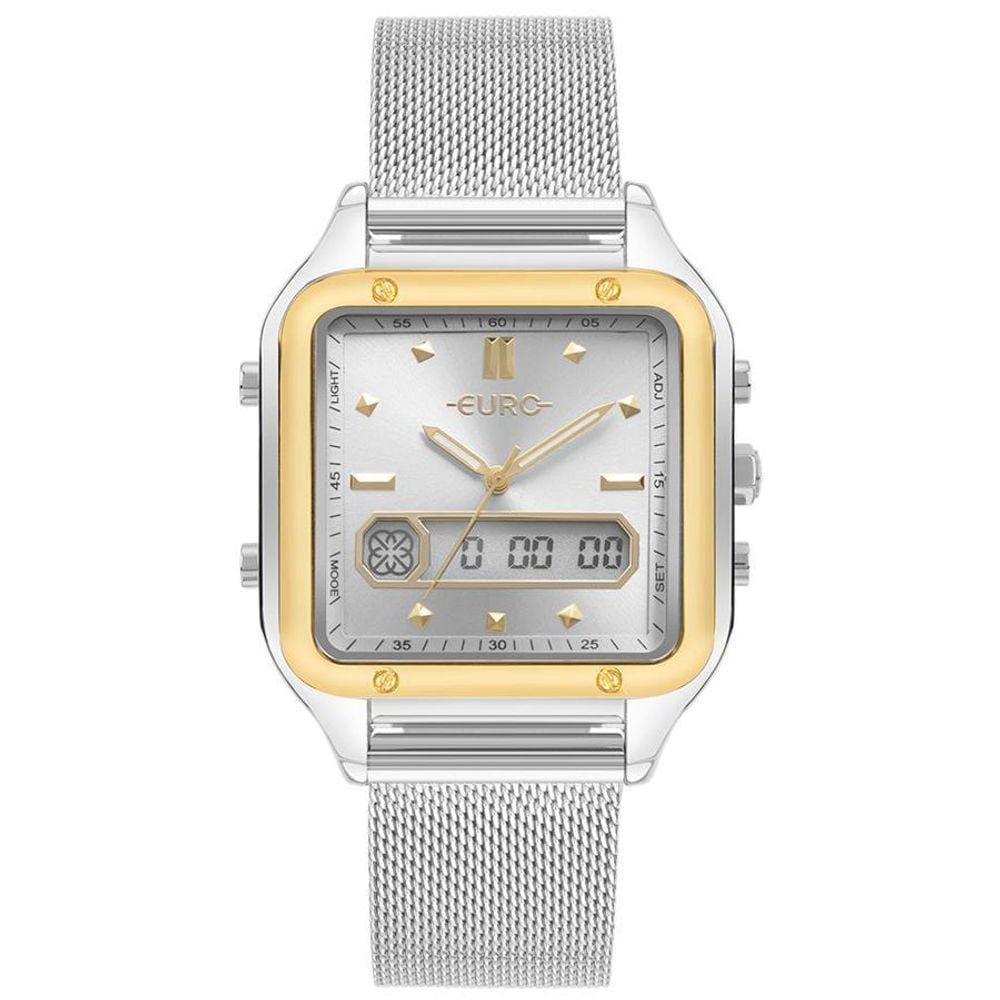 Relógio Euro Feminino Anadigi Bicolor Eubj3890aax/4k