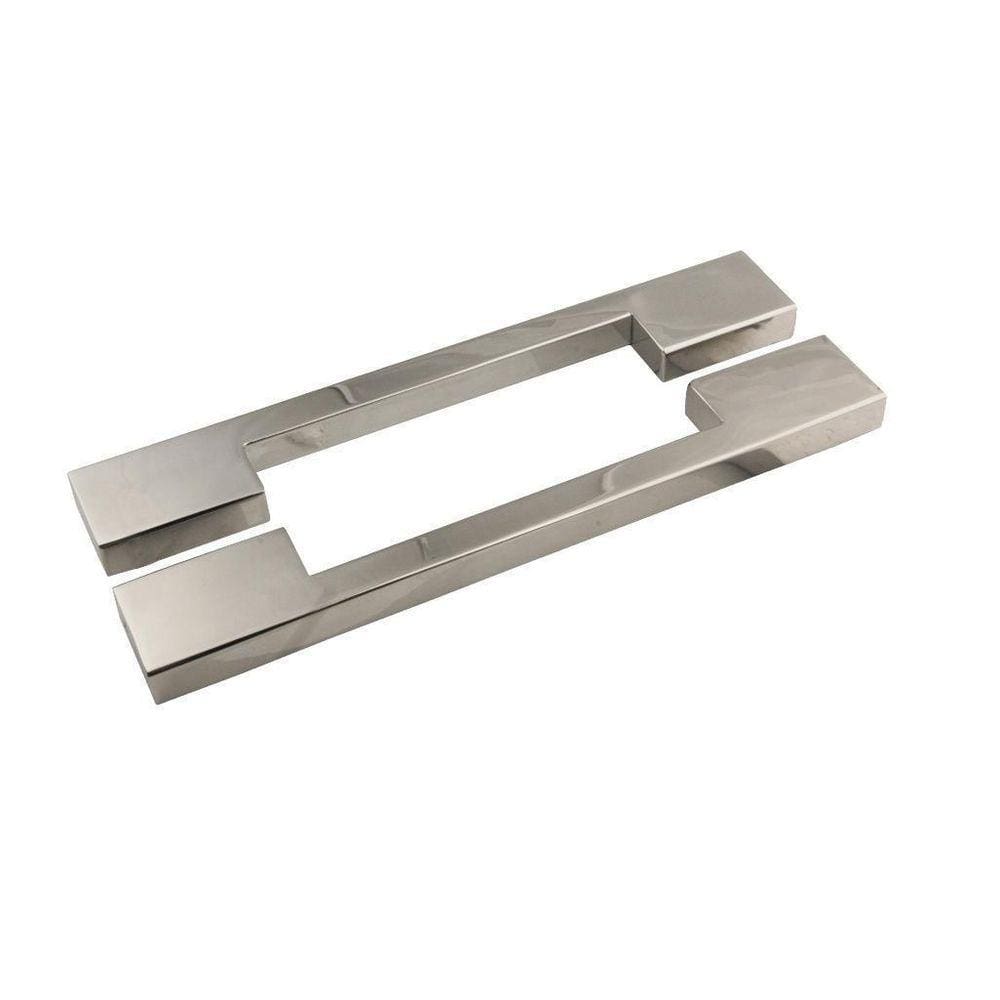 Puxador Duplo Inox 304 Polido 20mm Geris