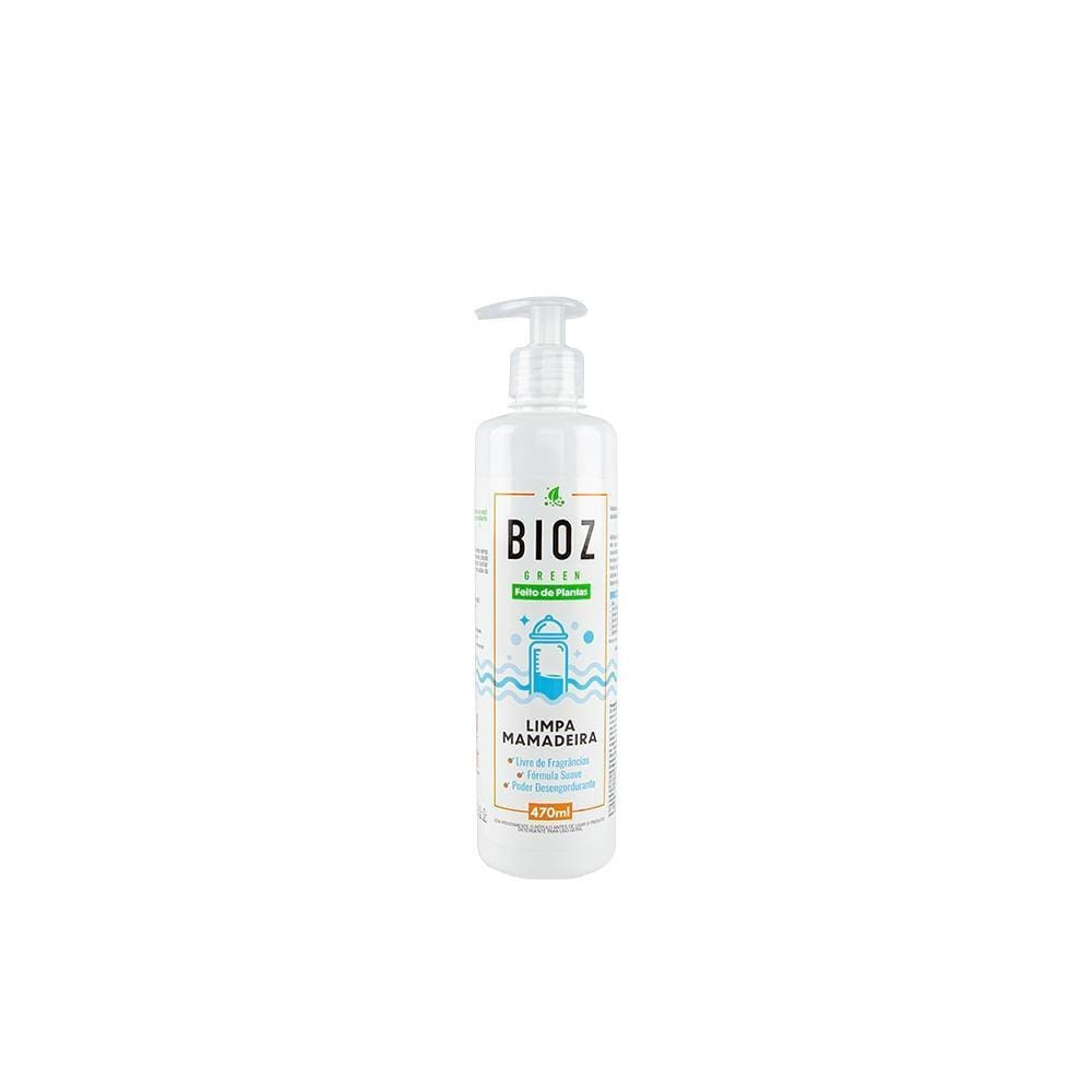 Limpa Mamadeira Baby Biodegradável Bioz Green 470Ml