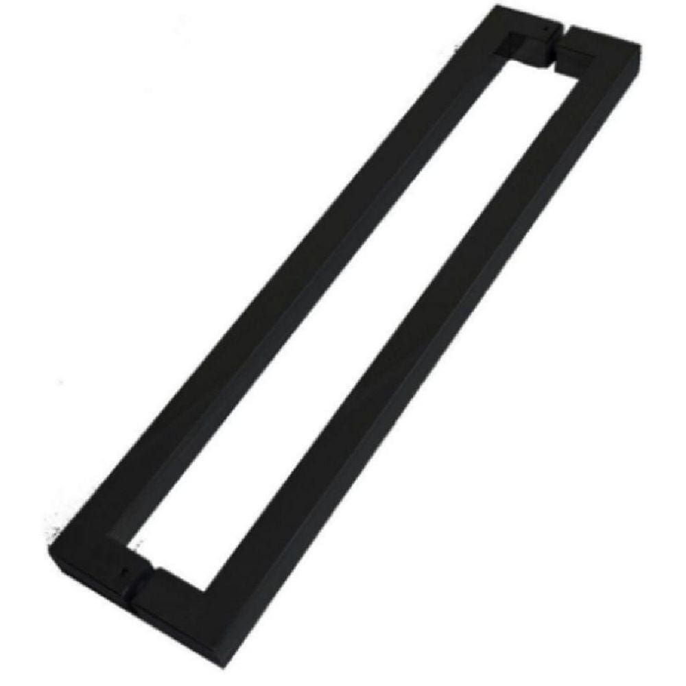 Puxador Duplo Goal 30X30 Inox Preto 600Mm Geris