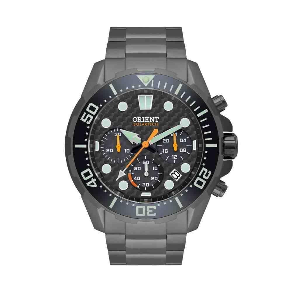 Relógio Orient Diver Solar Cinza Masculino MYSSC016 G1GXA
