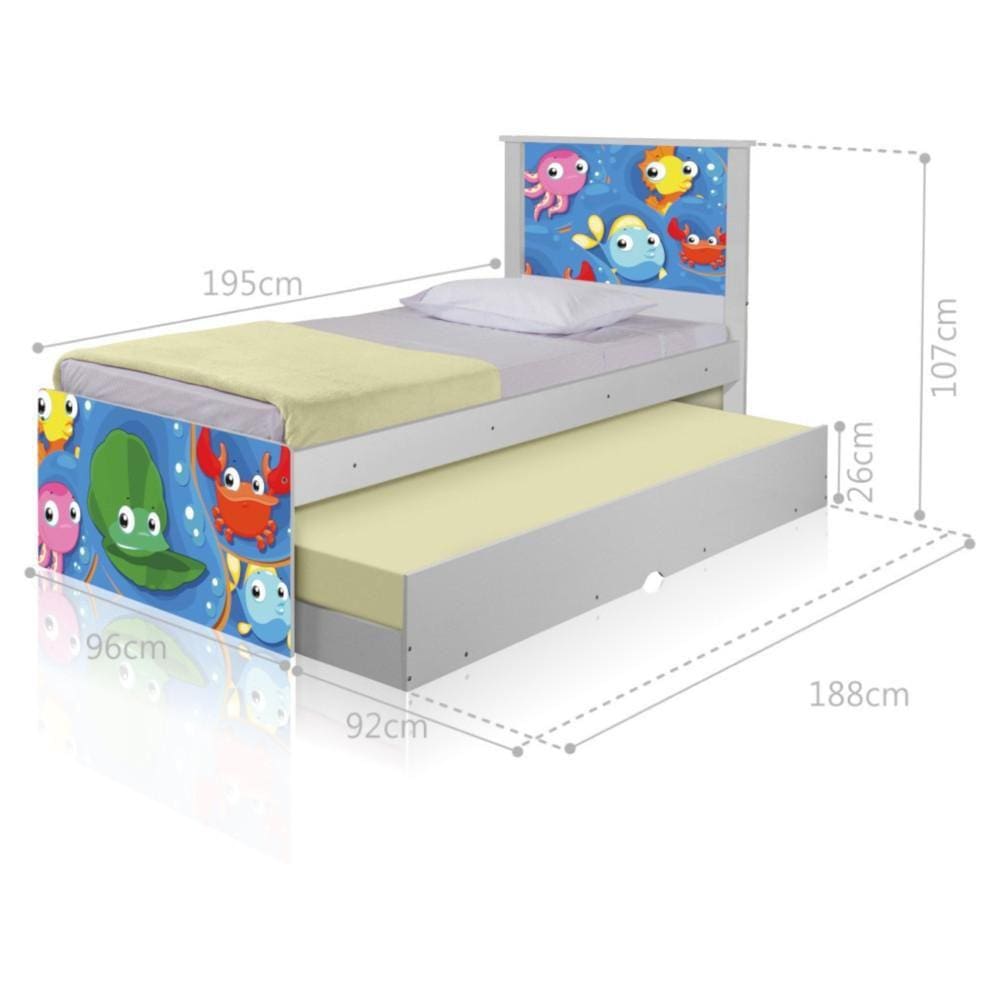 Bicama Fundo do Mar Peixinhos