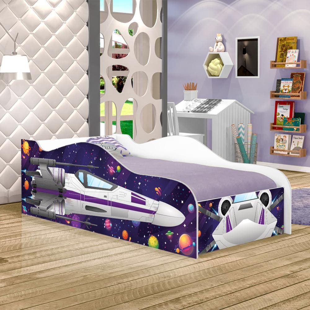 Cama Barquinho Joy Azul Infantil