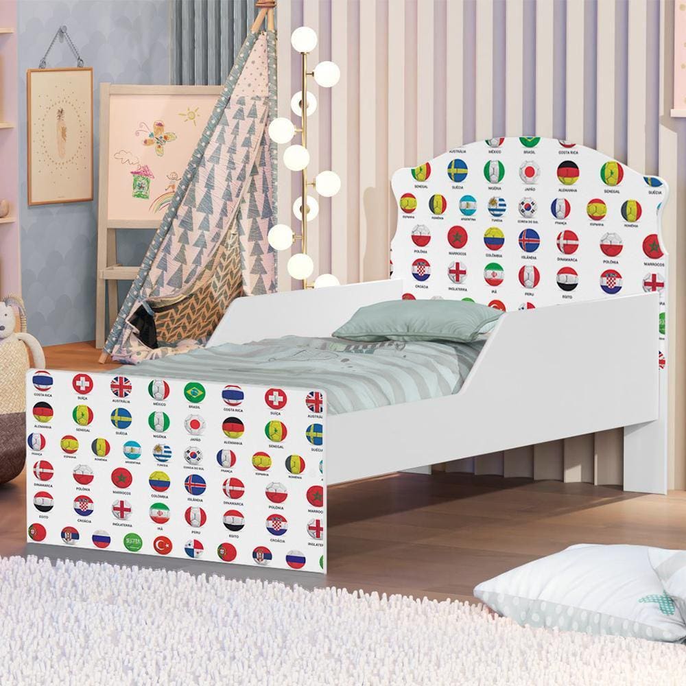 Cama Infantil Equipe de Futebol