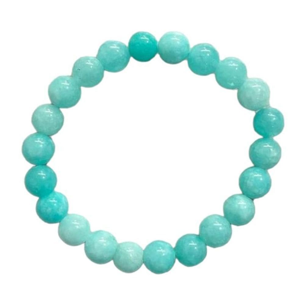 Pulseira Pedra Natural Água Marinha 8Mm
