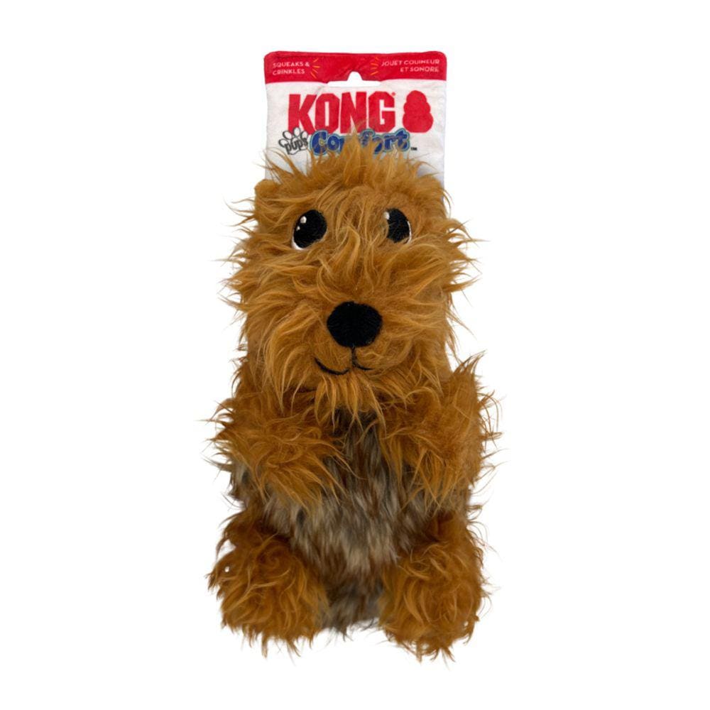 Pelúcia Kong Comfort Pups Brinquedo Terry 2 em 1 Para Cachorro Pequeno