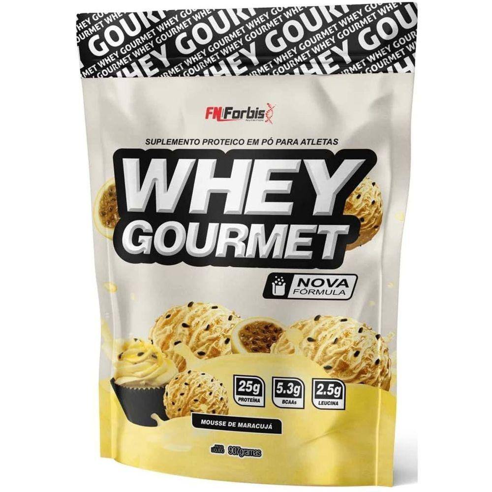 Whey Protein Gourmet Sc 900G Fn Forbis Mousse Maracuja