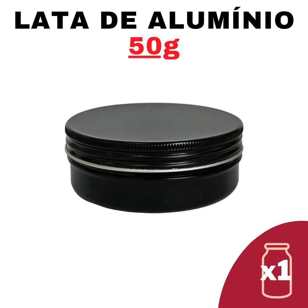 Kit Pote Lata Alumínio Multiuso Bronze Vela, Cosméticos,