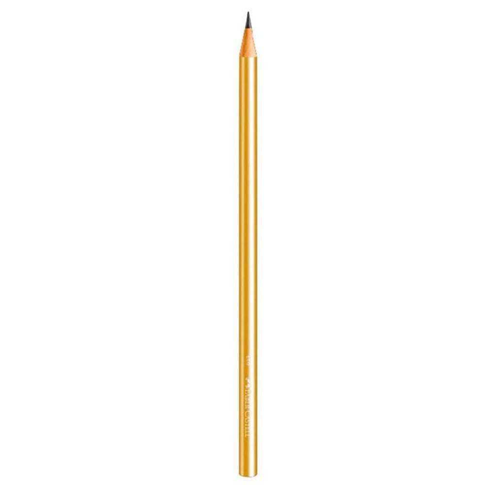 Lápis Ecolápis Grafite Glam Faber-Castell Ouro