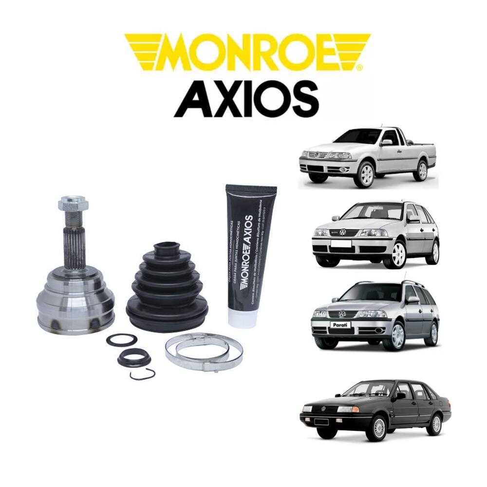 01 Junta Homocinetica Fixa Axios Dianteira Lado Roda 30X22 Gol 2.0 8V 1994 A 2006