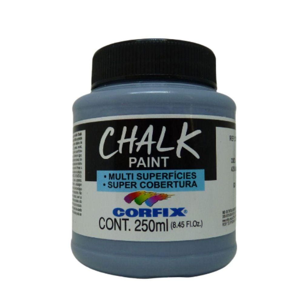 Tinta Chalck Paint Corfix 626 Cinza Azulado 250Ml