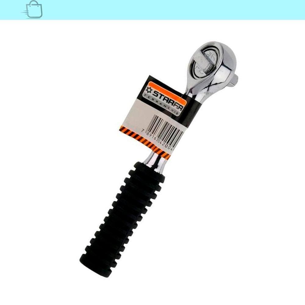 Chave Catraca Reversível Soquetes Starfer 1/2 Polegadas