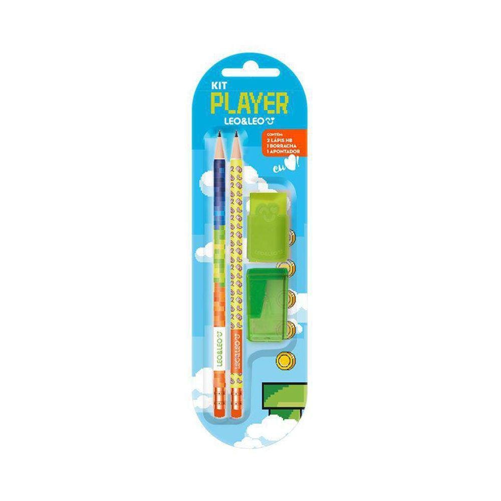 Kit Escolar Player 04Pc Leo&Leo
