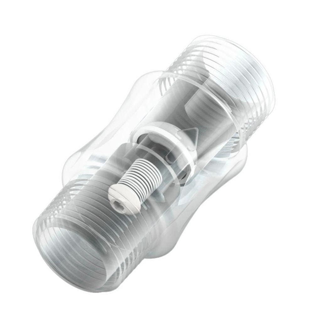 Bloqueador De Ar Vision Air Rosca 3/4 Pvc Cristal