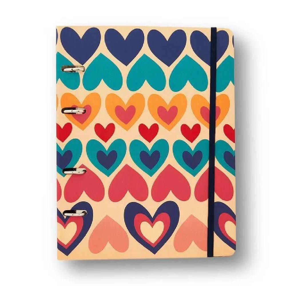 Caderno Argolado Criativo Org Brisa Romance 100Fls