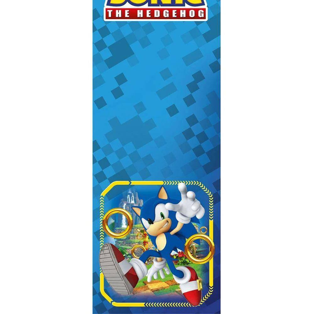 Trilho de mesa Sonic Aniversário 200x40cm