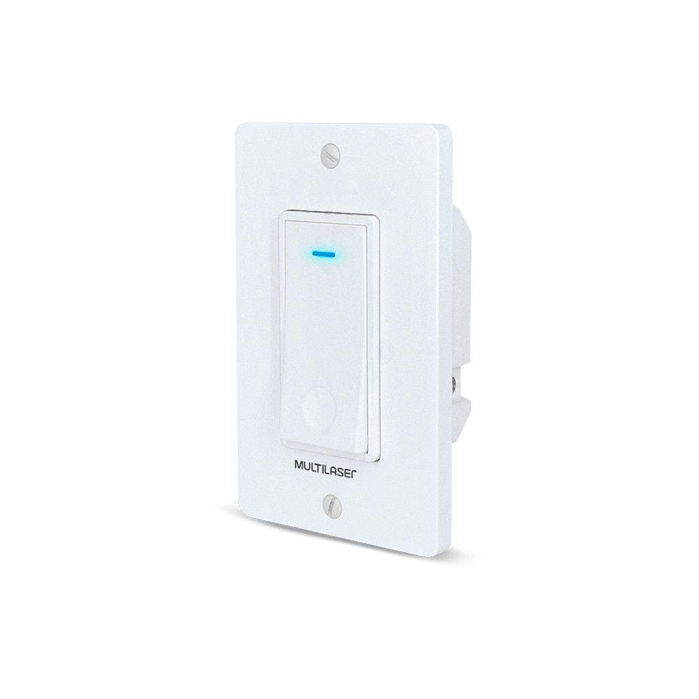 Interruptor Inteligente Bivolt Wi-fi Multilaser Liv - SE235