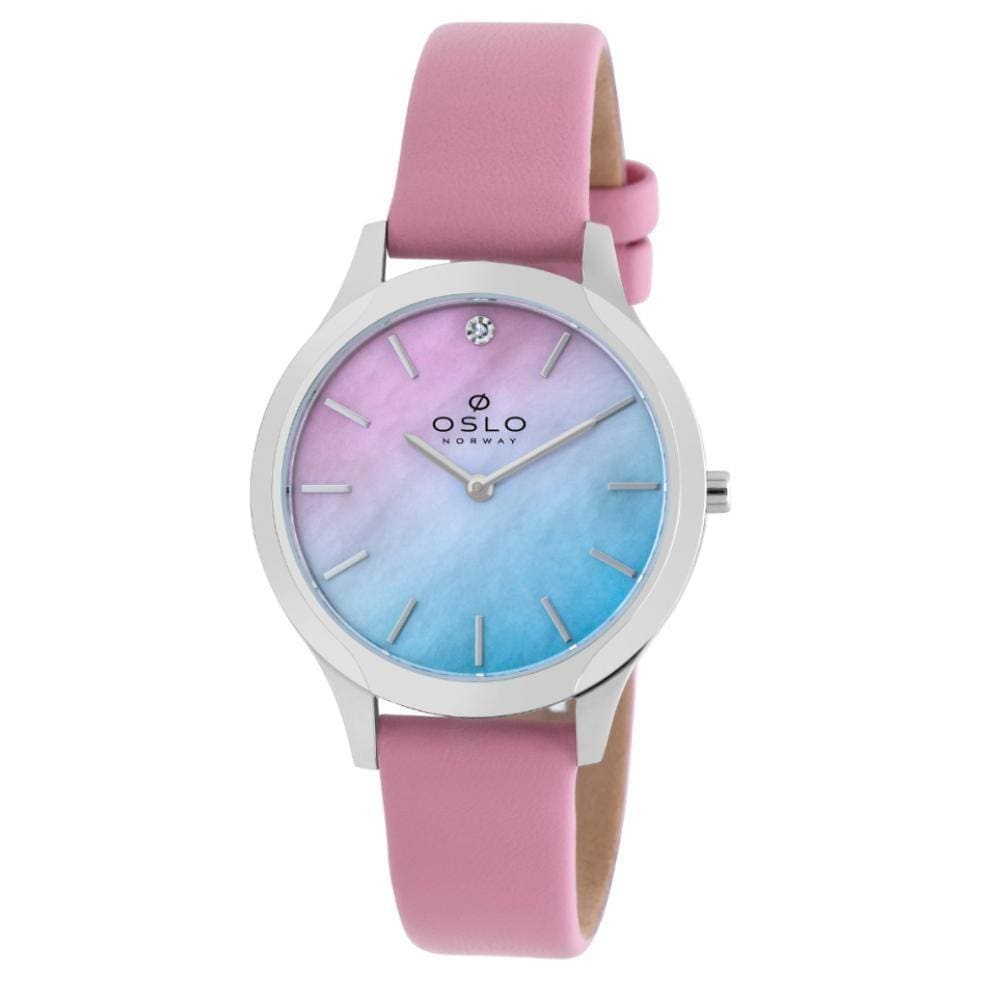 Relógio Oslo Feminino OFBSCS9T0007 Aço Rosa 18cm 3ATM