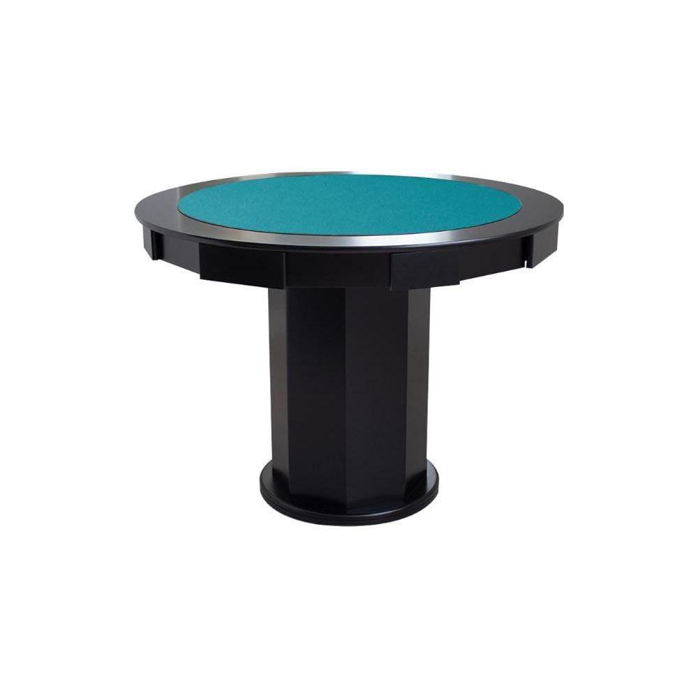 Mesa de Carteado com Gavetas e Porta copos - 1,37x0,80 - Com xadrez